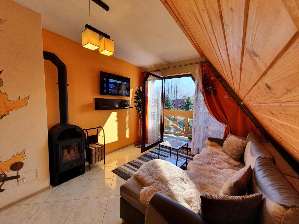 Apartament Pomaranczowy Z Basenem I Sauna Koscielisko Luaran gambar